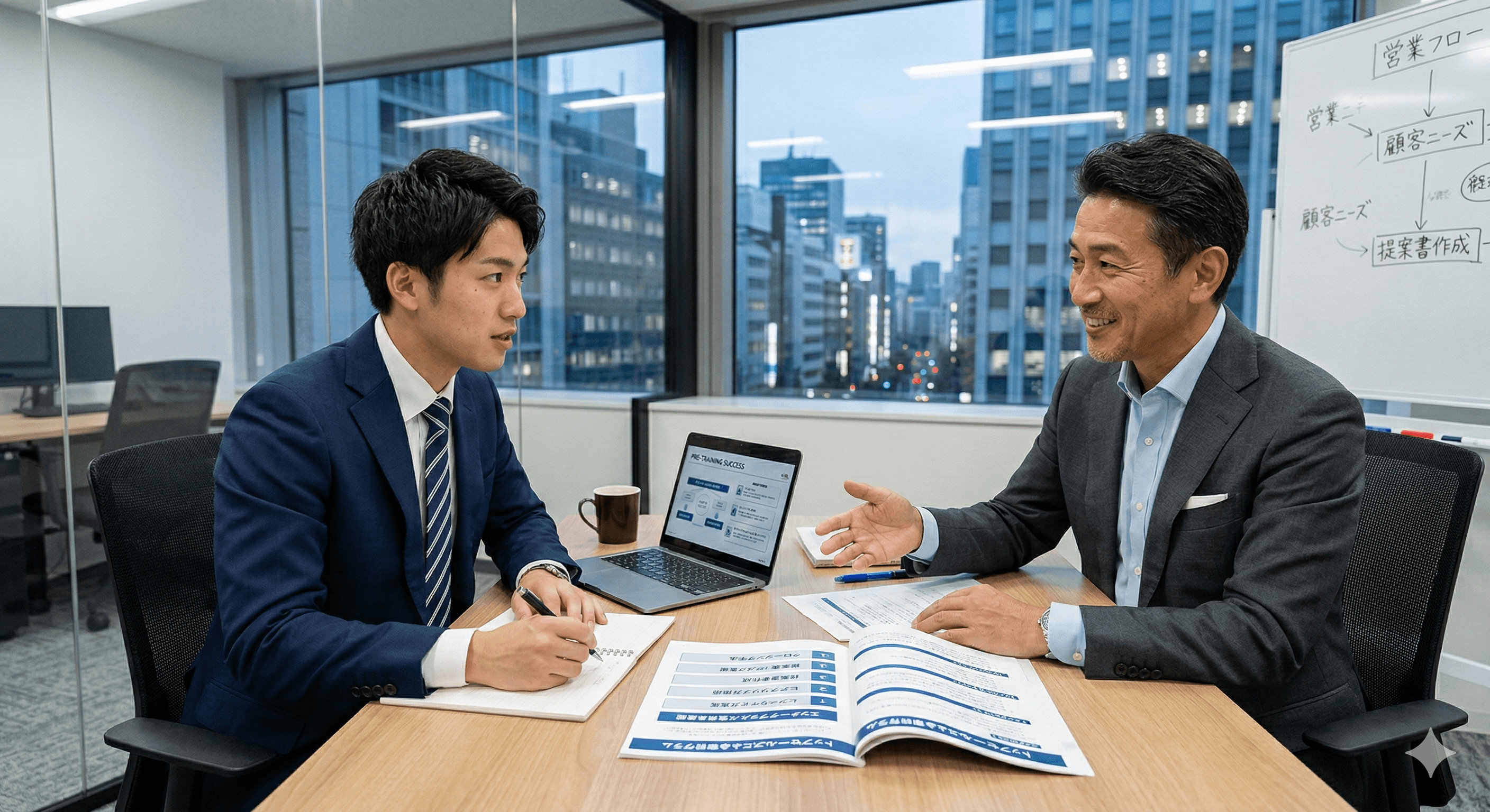 トップセールスによる事前育成